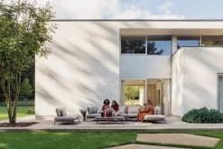 Outdoor Couchtisch Todo gescova - Aluminium Anthrazit - 140x90x32 cm