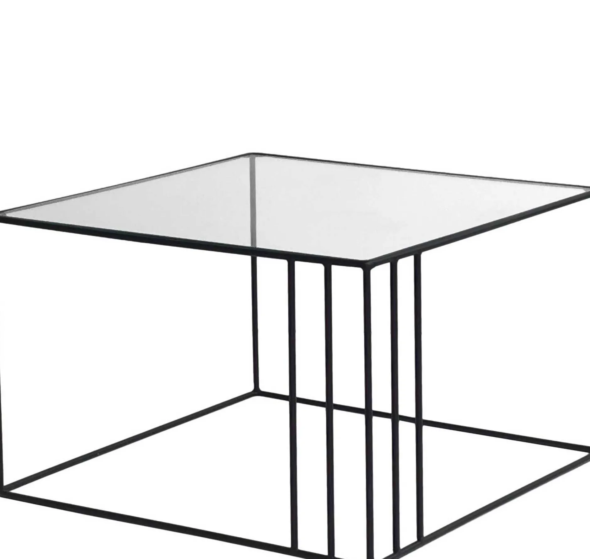 Outline Couchtisch | METALLRAHMEN | Schwarz