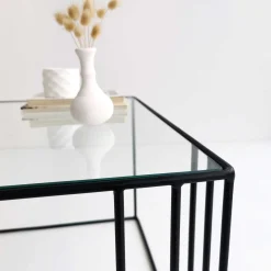Outline Couchtisch | METALLRAHMEN | Schwarz