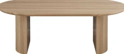 Ovaler Esstisch Lagos - 220x110x76cm - Eiche Dekor