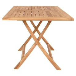 Oviedo Gartentisch - 120x80x75 cm - Teakholz massiv