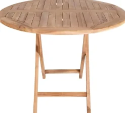 Oviedo Teak Esstisch - Natur inspiriert Ø100x75 cm
