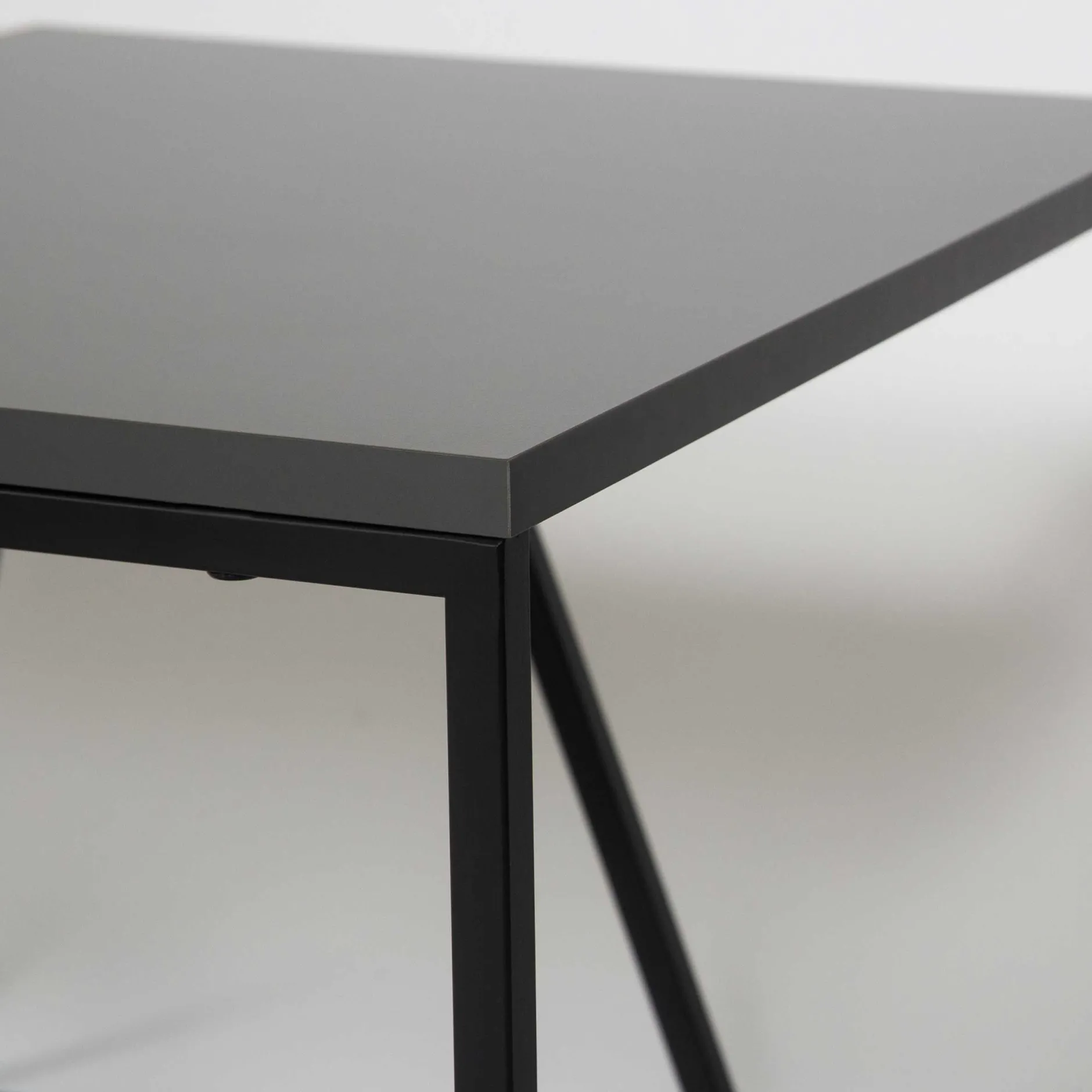 Pal Couchtisch-Set | 100 % MELAMIN | Anthrazit, Schwarz