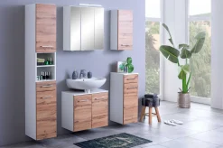 Pares Hängeschrank 30cm 1 Tür - weiß/wotan eiche