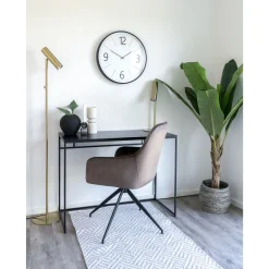 Paris Messing Tischlampe - Elegantes Design, 200 cm Stoffkabel