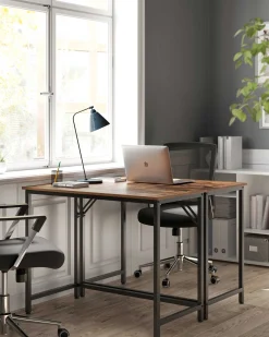 Pasadena Computertisch | 100 x 50 x 75 cm | Rostbraun