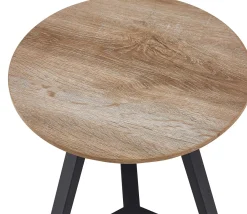 Paso' Dekor Oude Eik Bijzettafel | H-H 46 x B-L 45 x T-P 45 cm