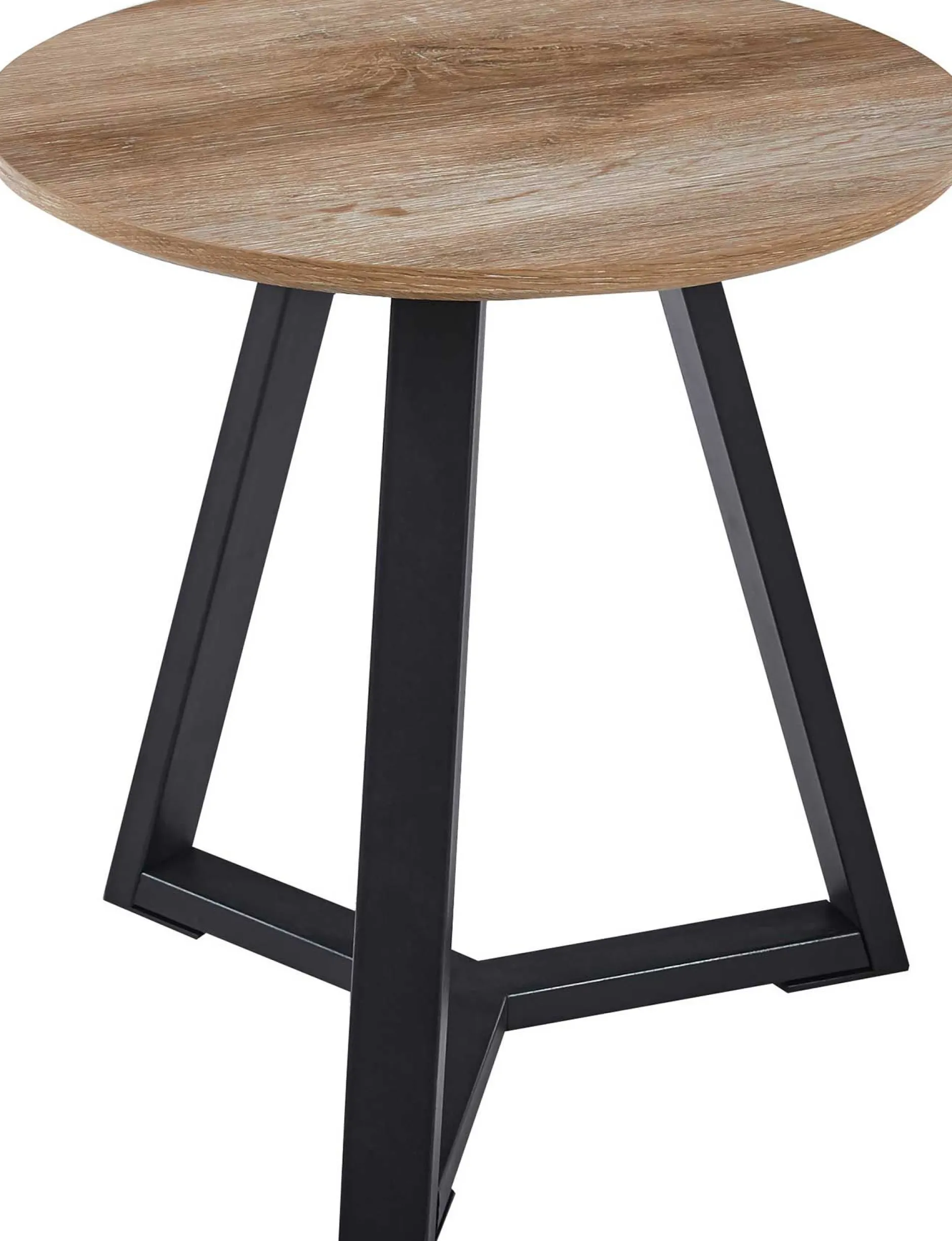 Paso' Dekor Oude Eik Bijzettafel | H-H 46 x B-L 45 x T-P 45 cm
