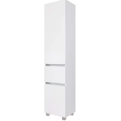 PiscaBadezimmer : Spiegelschrank, Waschtischschrank, Säulenschrank - weiß