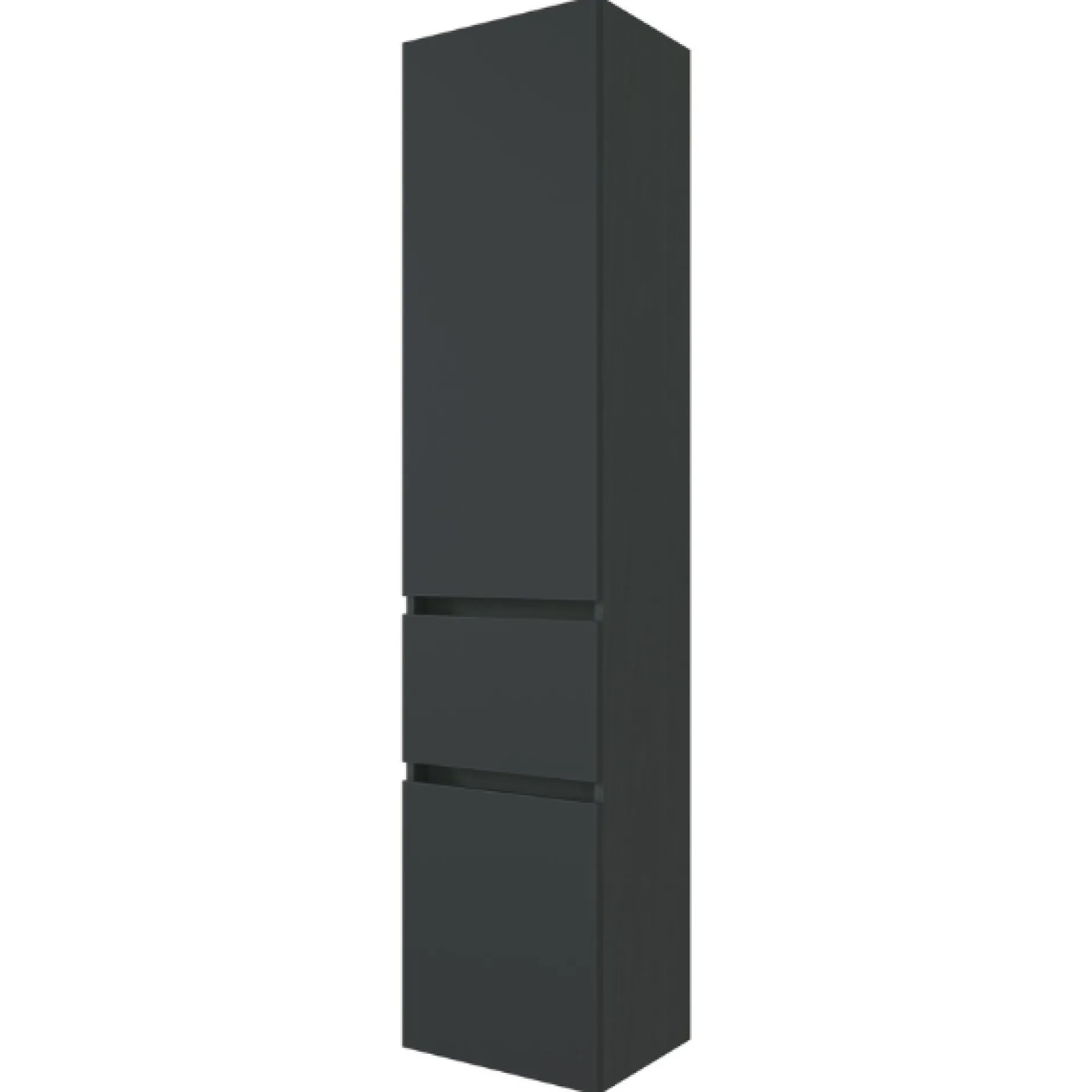 PiscaBadezimmer : Spiegelschrank, Waschtischschrank, Säulenschrank - graphitgrau