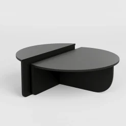 Podium Couchtisch | 100 % MELAMIN | Schwarz