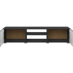Podium TV-Möbel 140 cm - schwarz/Beton