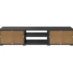 Podium TV-Möbel 140 cm - schwarz/Beton