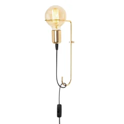 Pota Wandleuchte | EISENKÖRPER | Gold