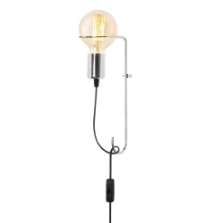 Pota Wandleuchte | METALLGEHÄUSE | Chrom