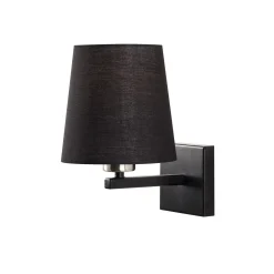 Profil Wandleuchte | METALLGEHÄUSE | Schwarz, Nickel, Creme