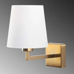 Profil Wandleuchte | METALLGEHÄUSE | Weiß, Gold