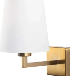 Profil Wandleuchte | METALLGEHÄUSE | Weiß, Gold