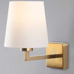 Profil Wandleuchte | METALLGEHÄUSE | Weiß, Gold