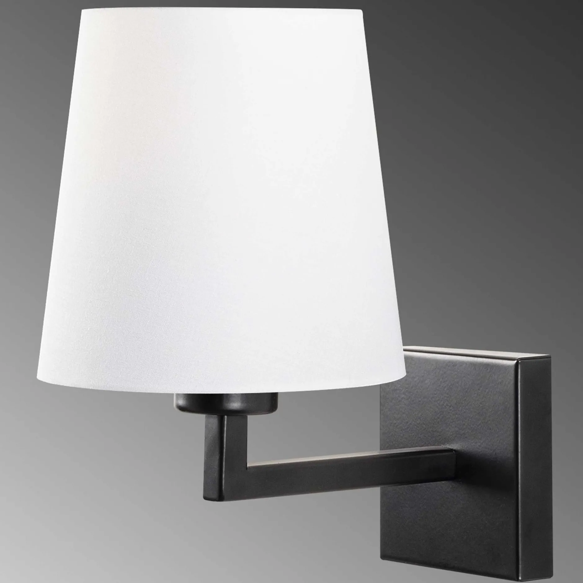 Profil Wandleuchte | METALLGEHÄUSE | Schwarz, Weiß