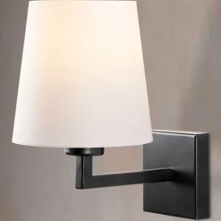 Profil Wandleuchte | METALLGEHÄUSE | Schwarz, Weiß