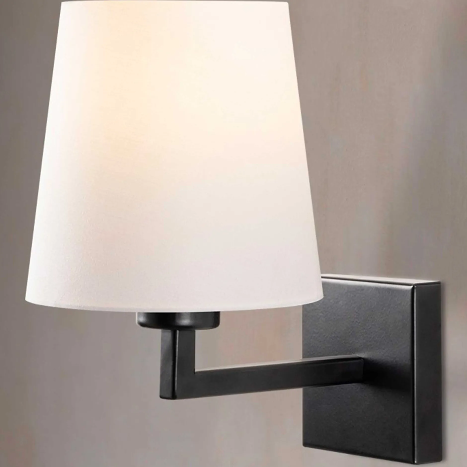 Profil Wandleuchte | METALLGEHÄUSE | Schwarz, Weiß