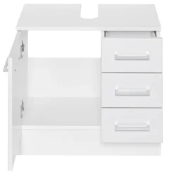 RiccaBadezimmer : Spiegelschrank, Waschtischunterschrank, Säulenschrank - weiß