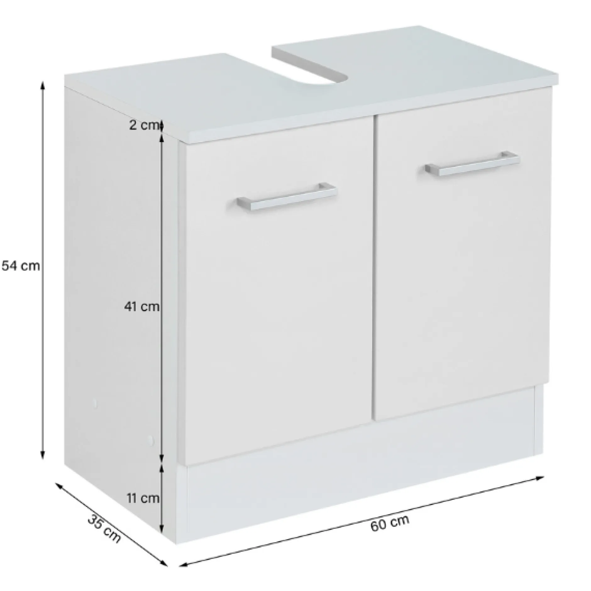 RiccaBadezimmer : Spiegelschrank, Waschbeckenunterschrank, Säulenschrank - grün
