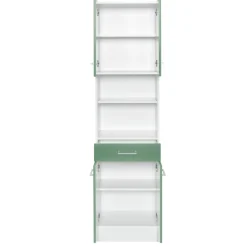 RiccaBadezimmer : Spiegelschrank, Waschbeckenunterschrank, Säulenschrank - grün