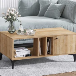 Rigo Couchtisch | 100 % MELAMIN | Eiche