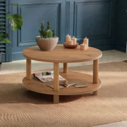 Roby Couchtisch | 100 % MELAMIN | Atlantische Kiefer