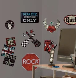 RoomMates Wandsticker - Rock 'n roll für Jungen