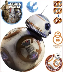 RoomMates Wandtattoo - Star Wars VII BB-9