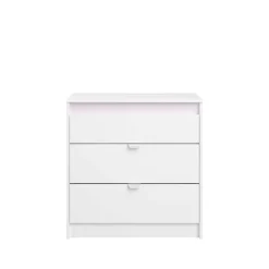 Rue-Schlafzimmer-Set | Halbhohe Schlafcouch und Kommode