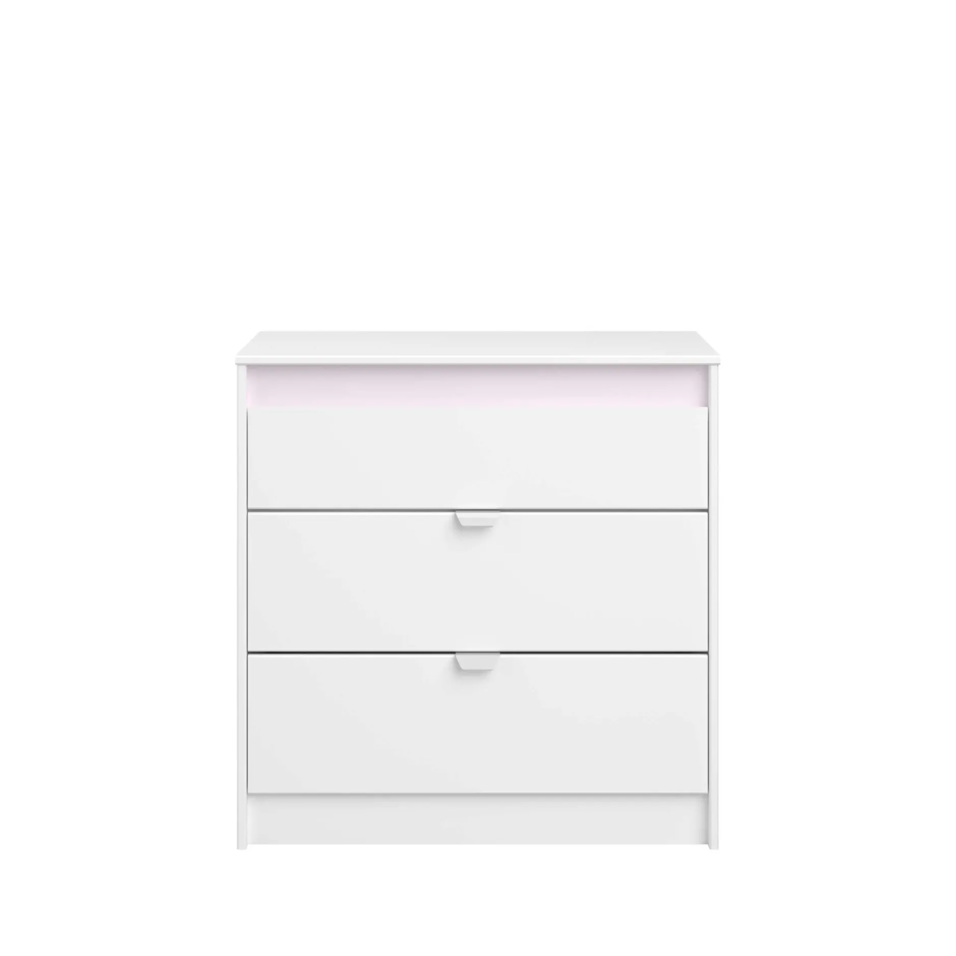 Rue-Schlafzimmer-Set | Halbhohe Schlafcouch und Kommode