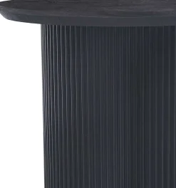 Runder Couchtisch 'Lagos' Dunkelbraun