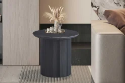 Runder Couchtisch 'Lagos' Dunkelbraun