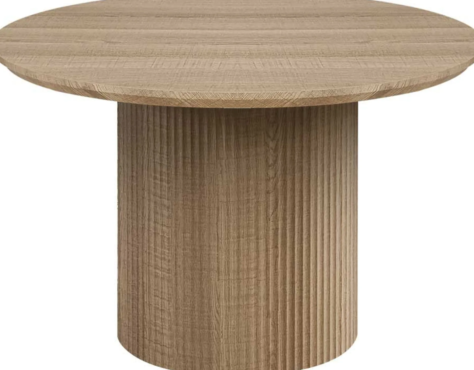 Runder Esstisch Lagos - Ø120x76cm - Eiche Dekor