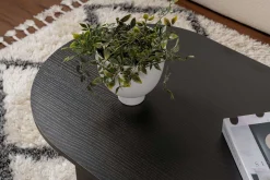 Sable Couchtisch | 100% MELAMIN | Holz Schwarz