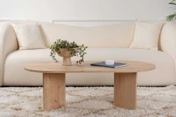 Sable Couchtisch | 100 % MELAMIN | Saphir-Eiche