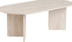 Sable Couchtisch | 100 % MELAMIN | Travertin