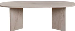 Sable Couchtisch | 100 % MELAMIN | Travertin
