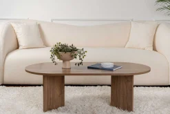 Sable Couchtisch | 100 % MELAMIN | Walnuss