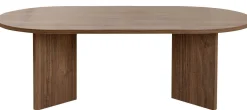Sable Couchtisch | 100 % MELAMIN | Walnuss