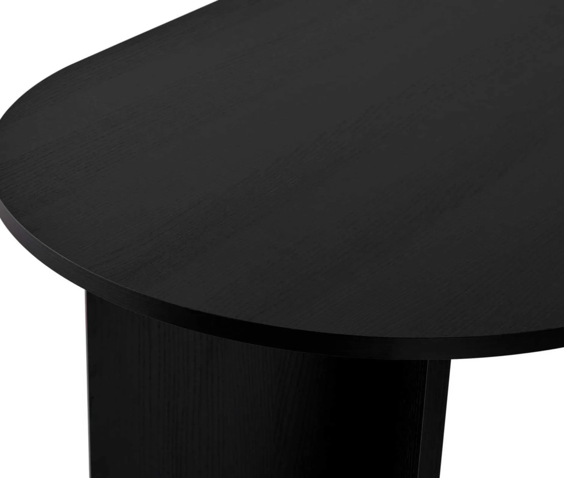 Sablin Esstisch | 100% MELAMIN | Holz Schwarz