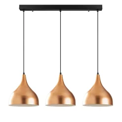 Sağlam Kronleuchter | METALLGEHÄUSE | Kupfer, Schwarz