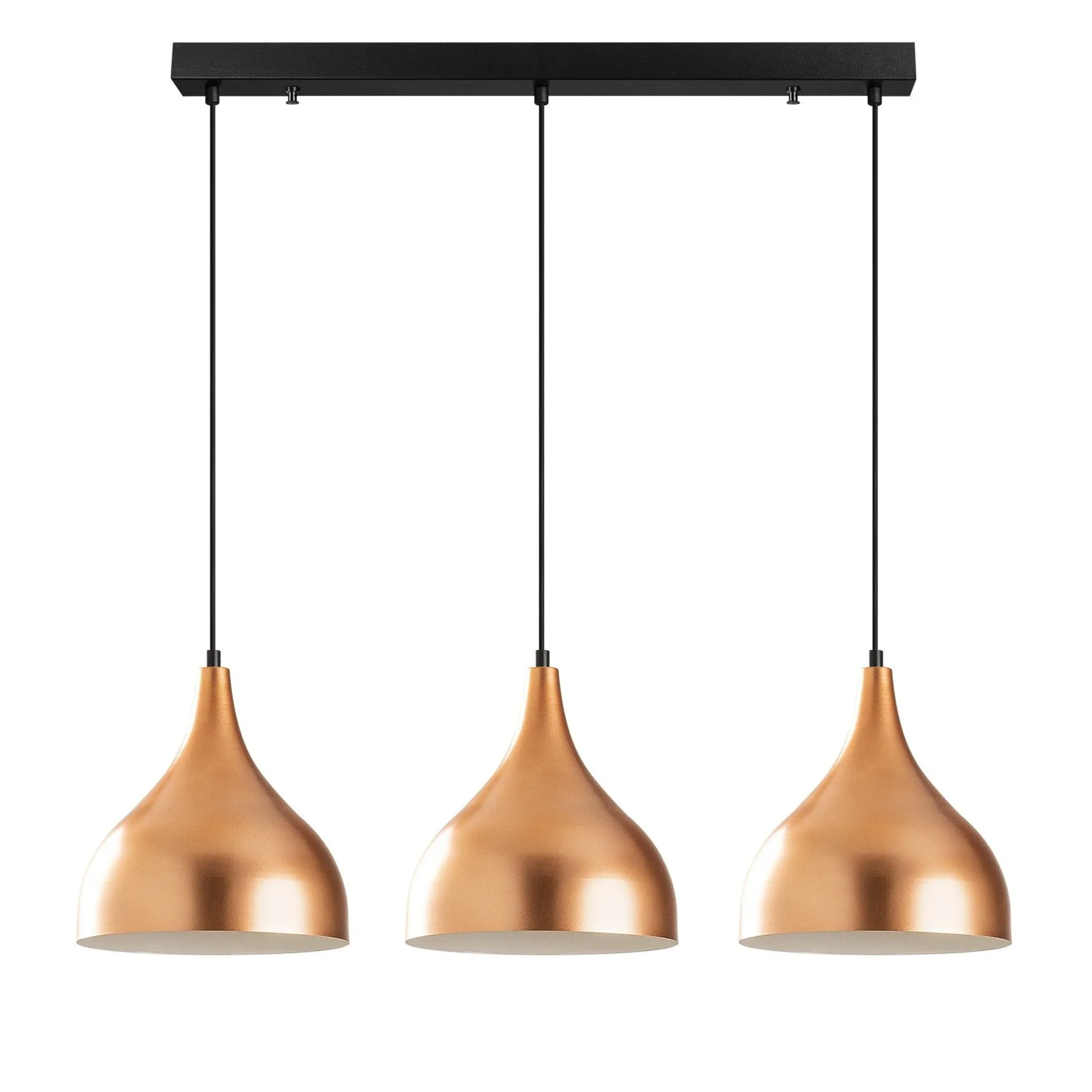 Sağlam Kronleuchter | METALLGEHÄUSE | Kupfer, Schwarz