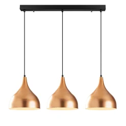 Sağlam Kronleuchter | METALLGEHÄUSE | Kupfer, Schwarz