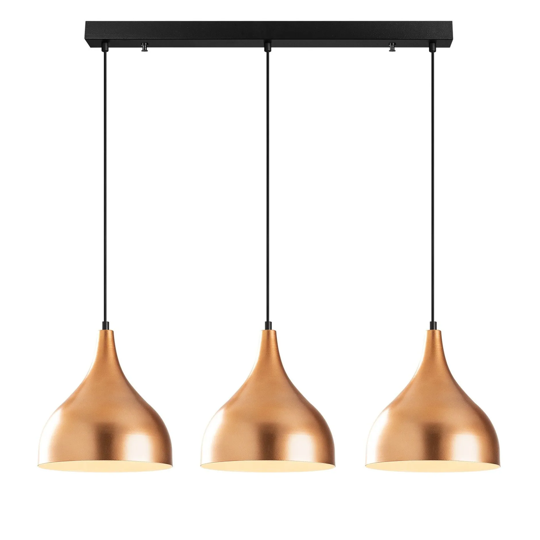 Sağlam Kronleuchter | METALLGEHÄUSE | Kupfer, Schwarz