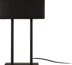 Salihini Tischlampe | METALLGEHÄUSE | Schwarz